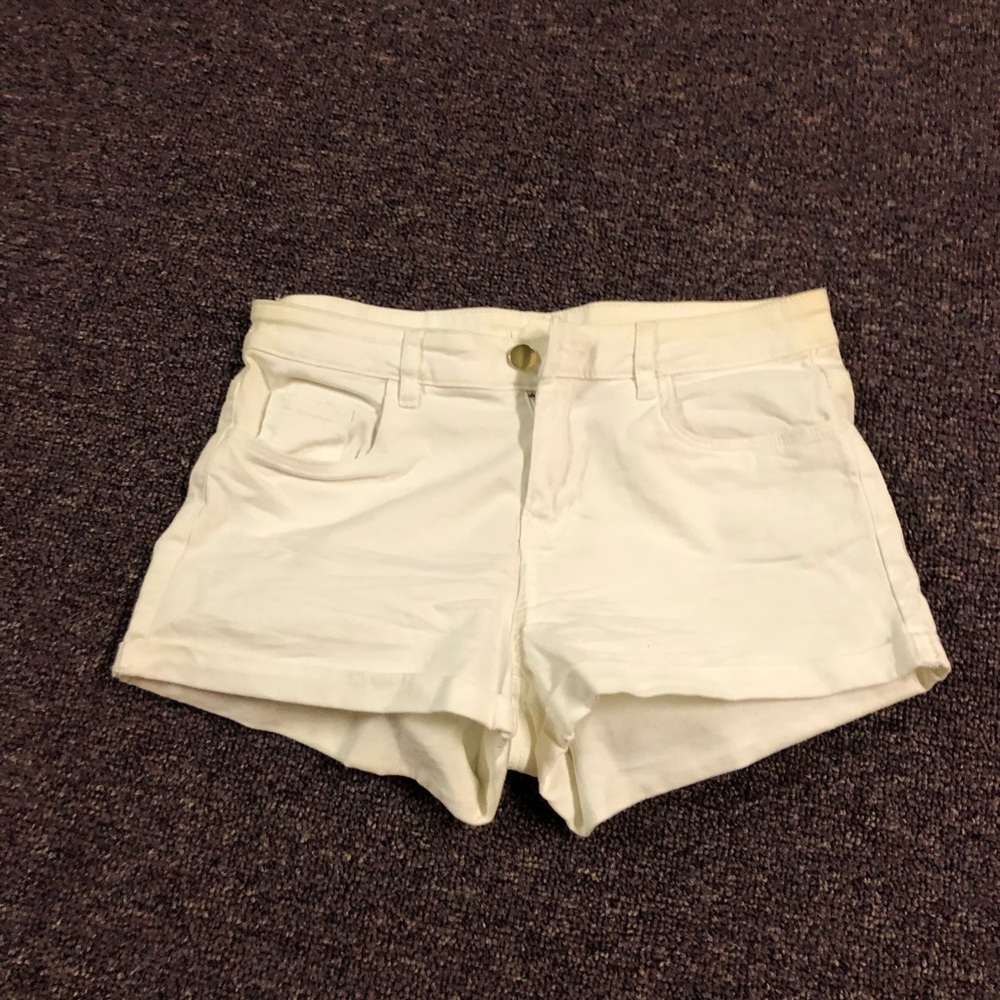 White shorts